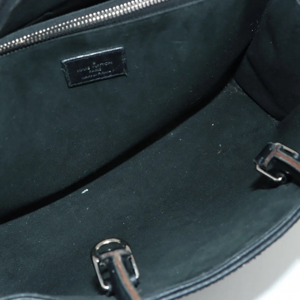 Louis Vuitton Epi Twist Tote Black With Silver Hardware M54810 - Picture 7 of 16